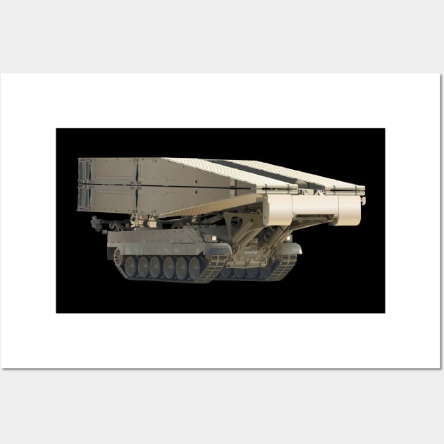 M60 Armored Vehicle Launched Bridge (AVLB) wo Txt X 300 Wall Art by twix123844